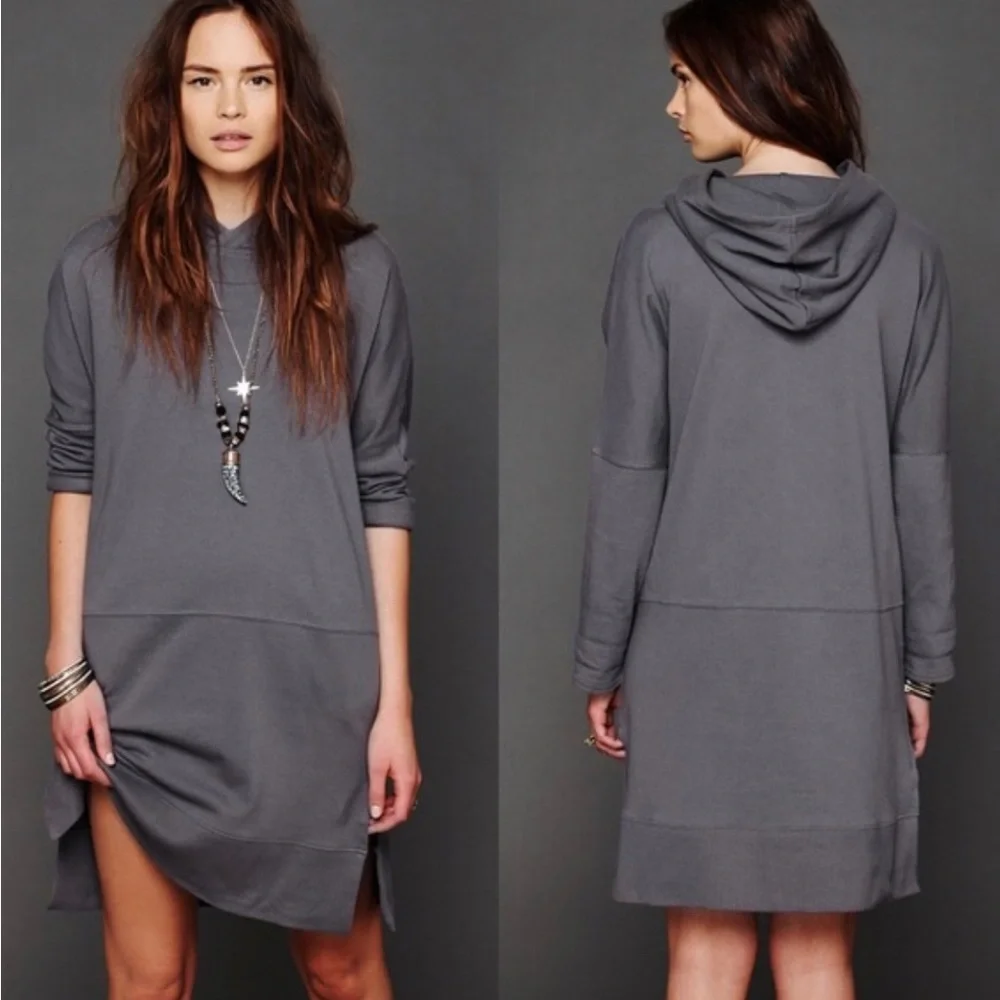 Intimately Free People ~ Kicking Around Tunic Hoodie w/Pockets - XS